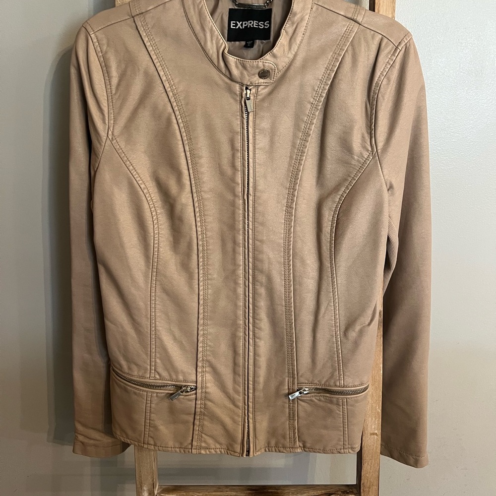 Express Women's Beige Utility Jacket